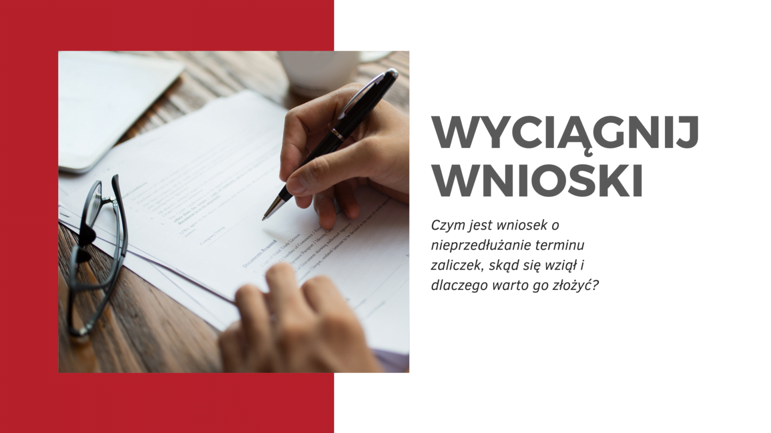 Nieprzedłużanie terminu poboru zaliczki na podatek dochodowy