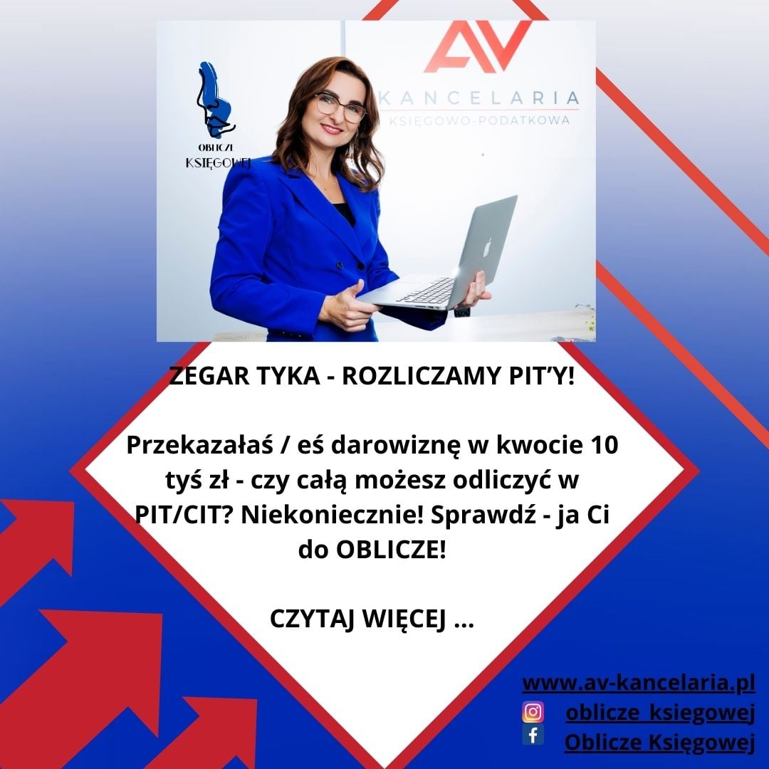 Rozliczamy PITy - czytaj o darowiznach jakie możesz odliczyć!